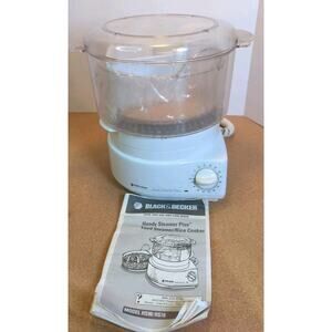 Black And Decker Handy Steamer Plus Food Steamer/Rice Cooker HS90